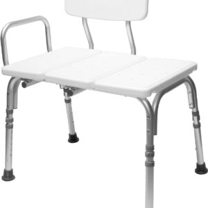 Carex Shower Bench, Adjustable, Converts for Left/Right Entry