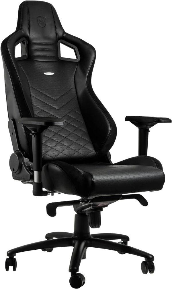 noblechairs Epic Gaming Chair, Faux Leather, Black