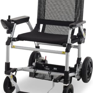 Journey Zoomer Lightweight Foldable Power Chair, 27 lbs, Black