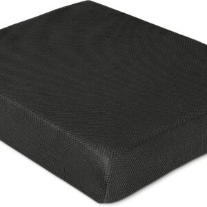 Milliard Memory Foam Chair Cushion, Black Mesh